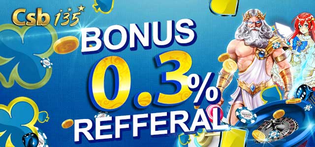 BONUS REFERRAL 0.3%