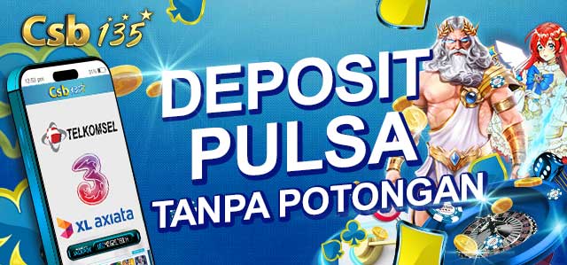 DEPOSIT PULSA TANPA POTONGAN 100%